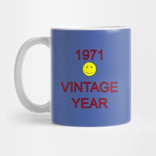 1971 VINTAGE YEAR Mug